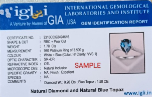 Oval 11.90Ct Natural Blue Sapphire Diamond Engagement Ring 950 Platinum Size 7 8 - Picture 10 of 10