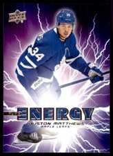 2019-20 Upper Deck Pure Energy Auston Matthews Toronto Maple Leafs #PE-20