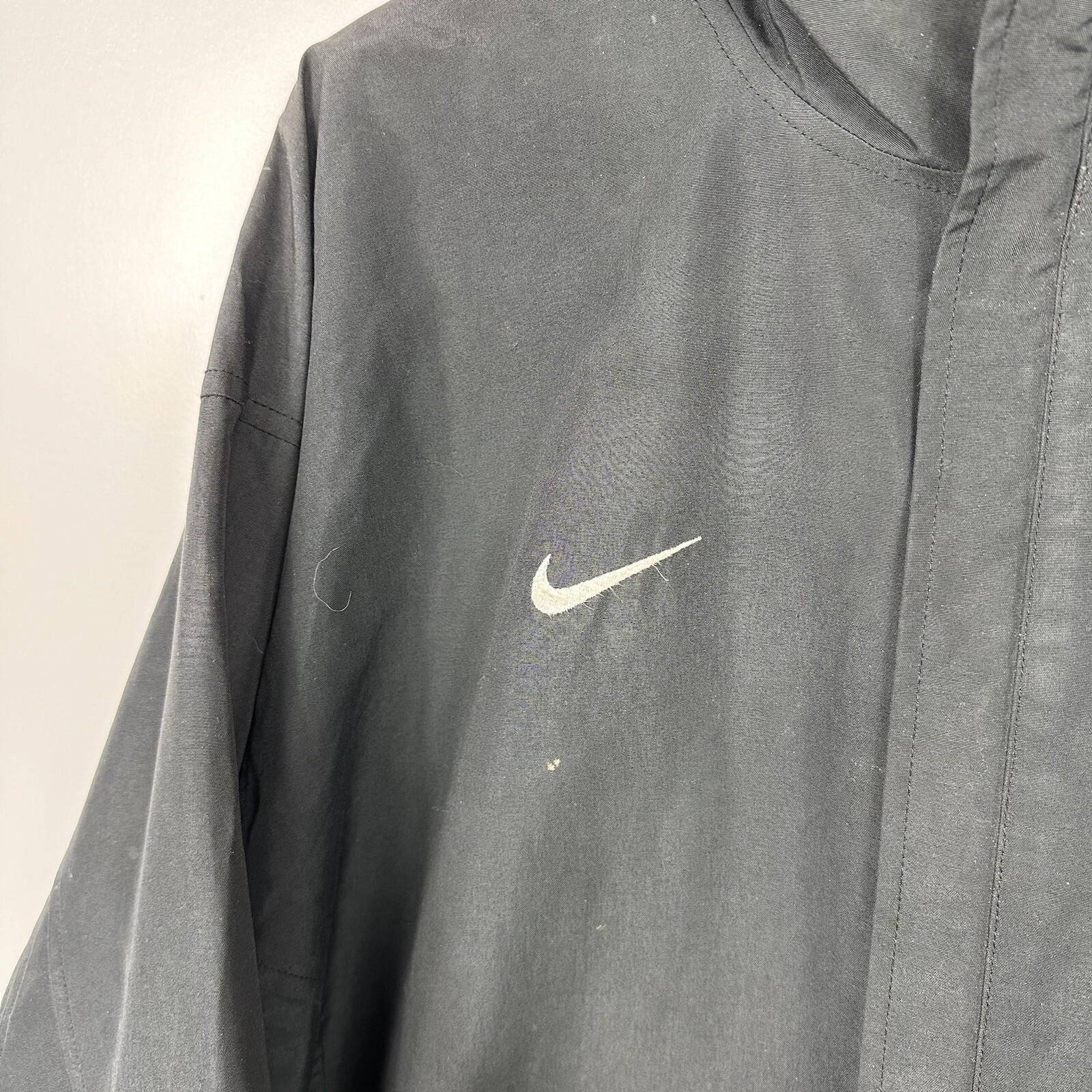 SACAI X NIKE Giacca da pista Nike Juventus vintage calcio nera anni 2000 taglia uomo XL