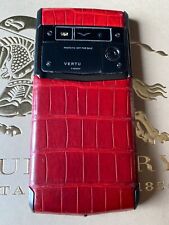 RARE Vertu Signature Touch- 64GB - Dark Red Alligator Unlocked  U.S.seller 
