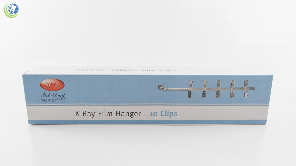 NEW DENTAL XRAY FILM HANGER 10 CLIPS FOR XRAY FILM DIP TANK DEVELOPER