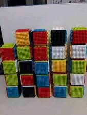 Infantino Press  Stay Sensory Building Blocks Kids Baby Toddler Toys Set Of 24