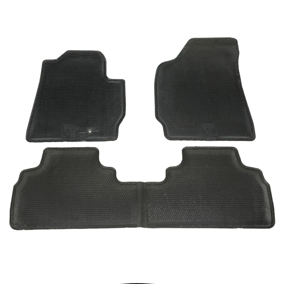 Juego de alfombrillas alfombrillas Mazda Tribute 2001-2004 delanteras y traseras grises originales OEM Foto 2 de 3