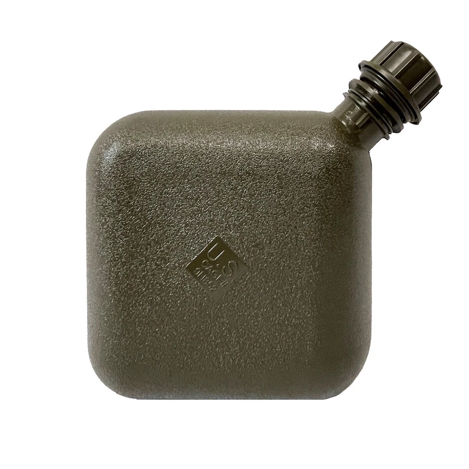 US Military 2 QT Collapsible Water Canteen with 2 Quart Pouch Cover & Sling EXC - Image 2 of 3