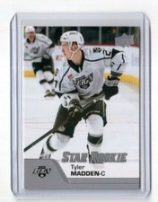 Tyler Madden 2020-21 AHL Base Star Rookie Card # 199 Tyler Madden Ontario Reign