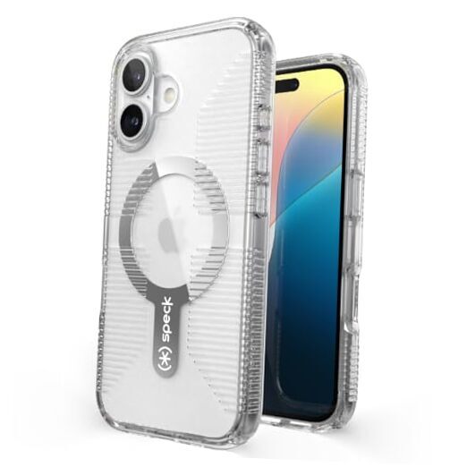 Clear Case - Slim Phone Case - Phone Case - iPhone 16 Grip/MagSafe - Clear