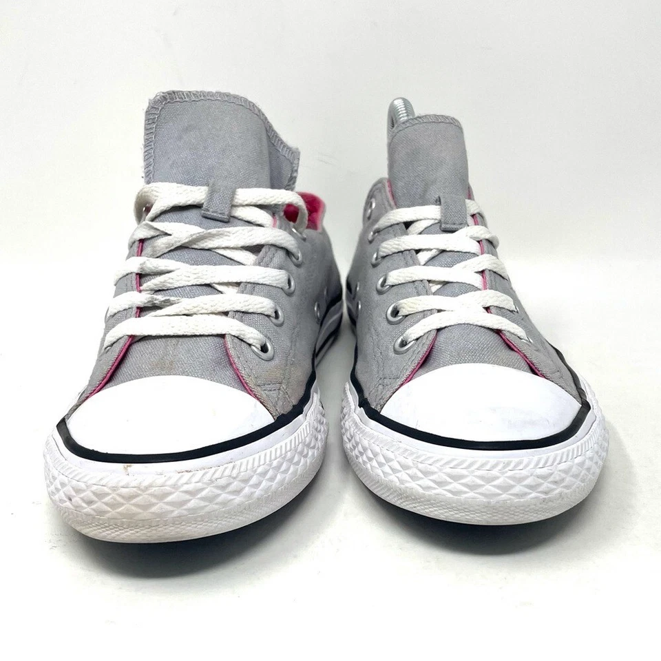 Converse Chuck Taylor All Star Low Top Doble Lengua Gris Rosa Azul Juvenil 5 Foto 3 de 4
