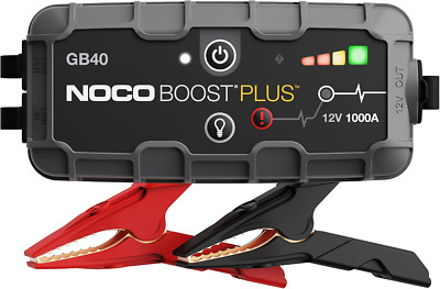 Boost plus GB40 1000A 12V Ultrasafe Starthilfe Powerbank, Lithium-Starthilfebox,