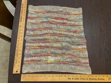 Charming Charlie Scarf Blue Brown Red 115485