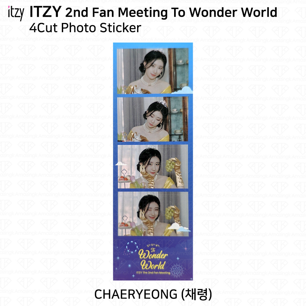 ITZY 2nd Fan Meeting To Wonder World MD Pass Special Photo Ticket