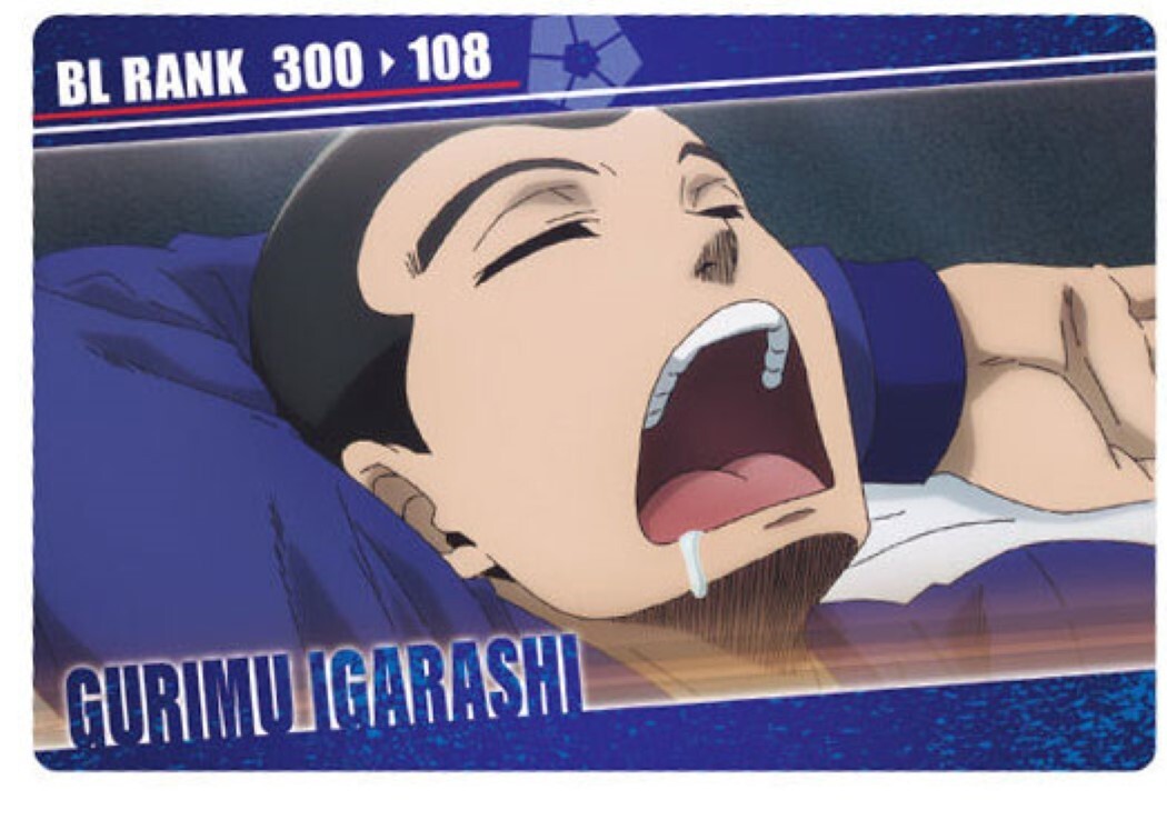 BLUE LOCK Trading Card W#3 No.07 Gurimu Igarashi BANDAI