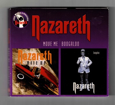 NAZARETH  'MOVE ME / BOOGALOO'   CD    SHIPS FREE TO CANADA