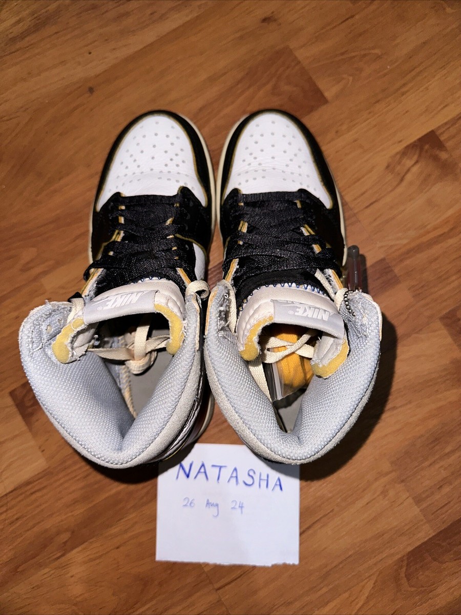 Size 5 - Jordan 1 Retro NRG x Union LA High Black Toe