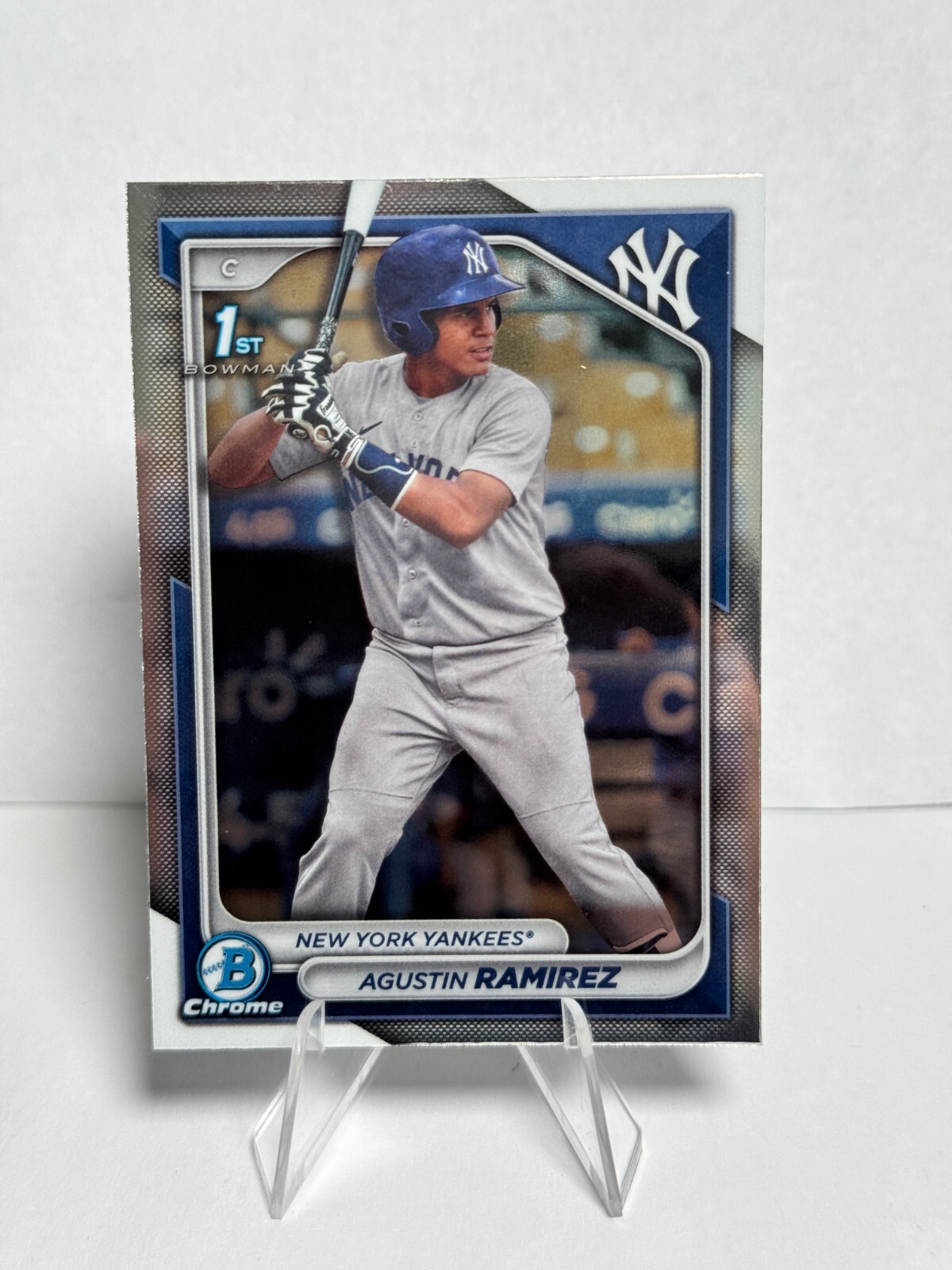 2024 Bowman Chrome Prospects Agustin Ramirez New York Yankees #BCP-85