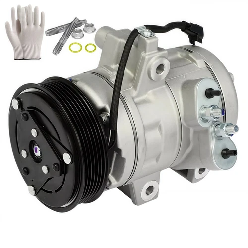 FOR 2008-2011 Focus 2.0L, 2010-2013 Transit Connect 2.0L NEW A/C Compressor - Picture 2 of 5