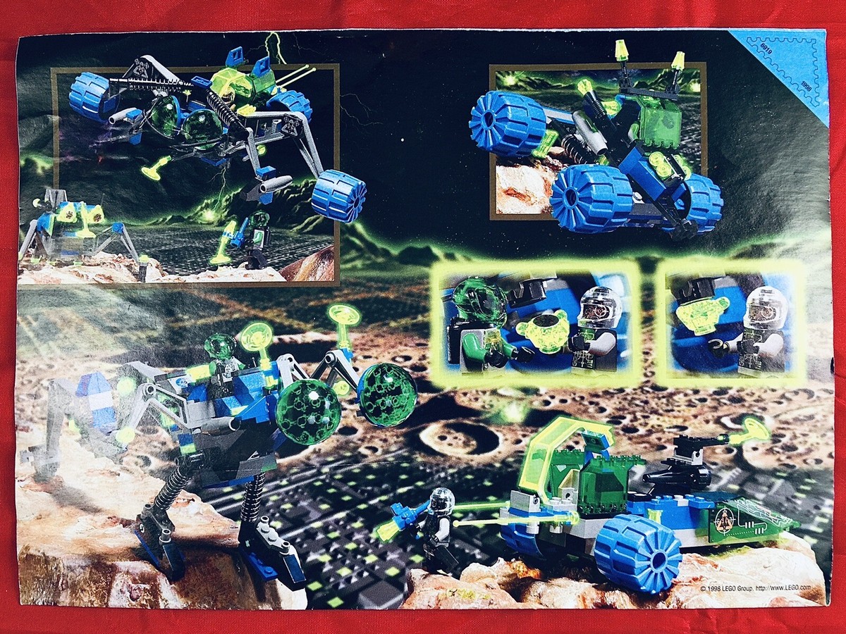 VTG LEGO SYSTEM INSECTOIDS 6919 PLANETARY PROWLER 1998 INSTRUCTION