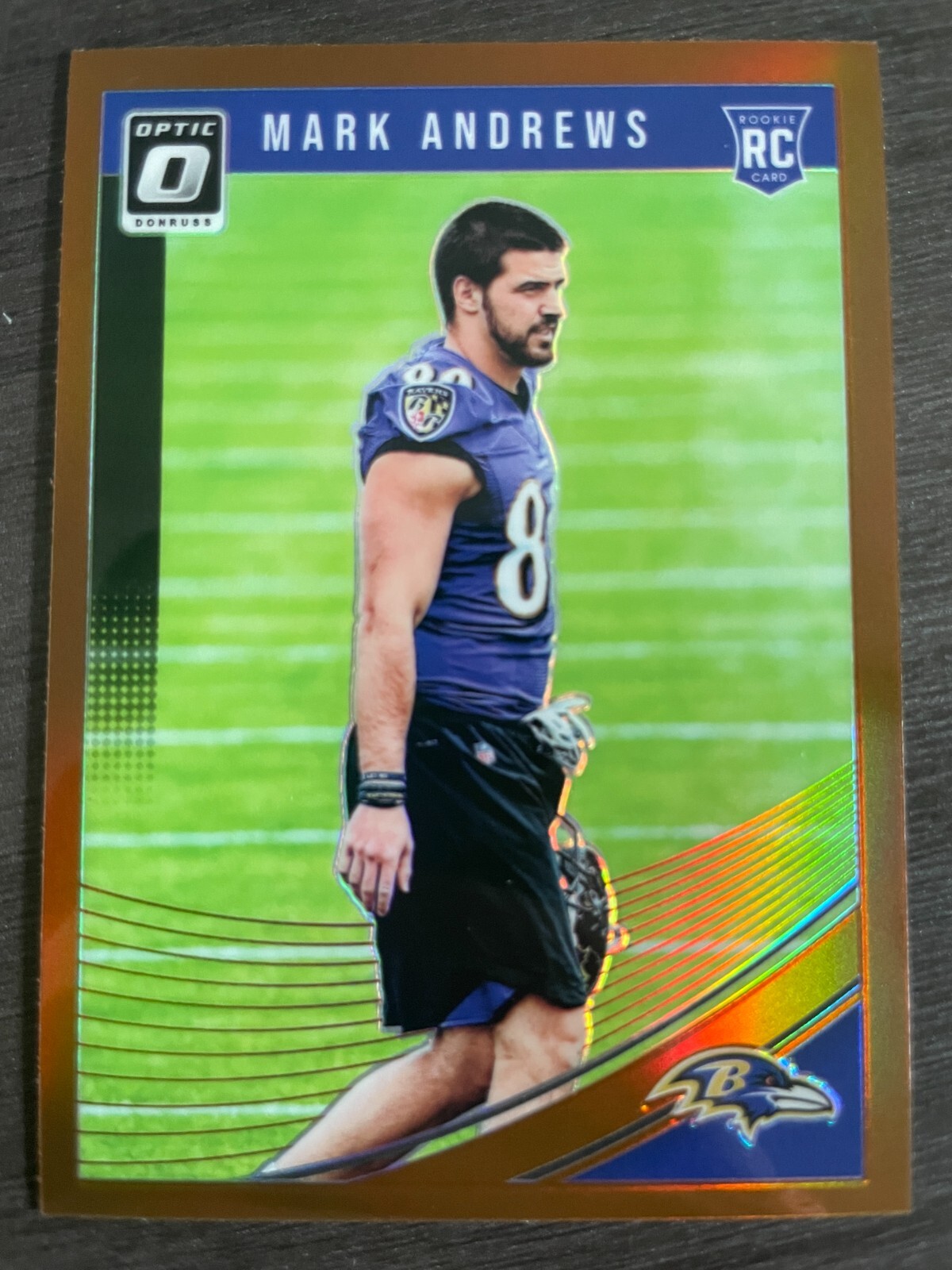 2018 Donruss Optic Mark Andrews #121 Rookie RC Bronze Rookie Prizm