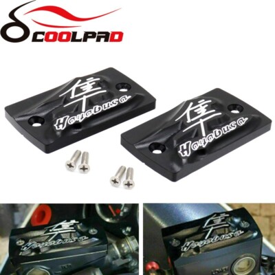 For Suzuki Hayabusa GSX1300R 1999-2020 3D Front Brake Clutch Reservoir Cover Cap