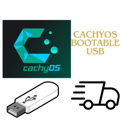 CachyOS KDE PLASMA DESKTOP Linux Bootable Live USB Flash Drive Install