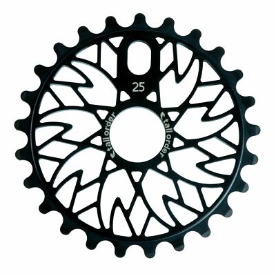 Tall Order Spectrum Chromoly BMX Sprocket 25 or 28T Black