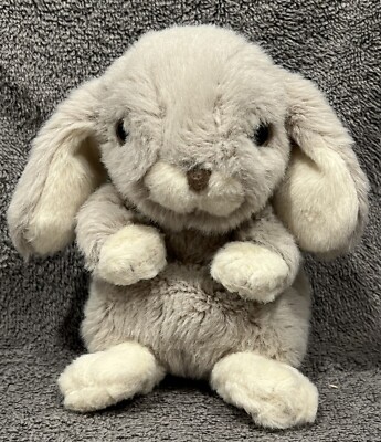 Bukowski Design AB Plush Bean Bag Gray Bunny Rabbit 6 