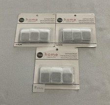 3 pkg Dritz Home Lead Covered Drapery Weights 2 w/ 12 pieces 1 w/ 8 Pcs Total=32