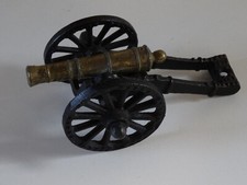 PennCraft -French Field Cannon Miniature Replica-Made in U.S.A-Brass/Cast Iron