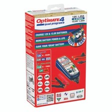 Optimate 4 QUAD Program 12V Charer - new for 2024