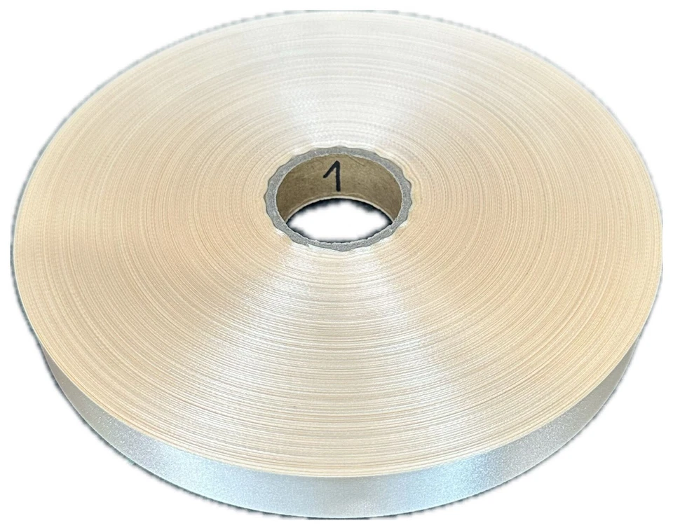 Satin Ribbon 3/4 inches (18mm) 200 yard roll red blue green yellow gray pink - Image 3 of 4