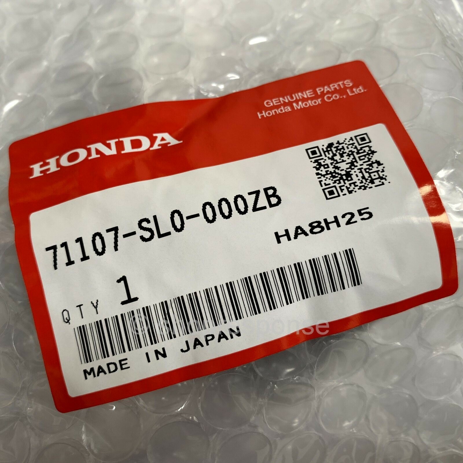 OEM Honda 91-01 Acura NSX NA1 NA2 Front Tow Hook Cover Cap Berlina Black NH547