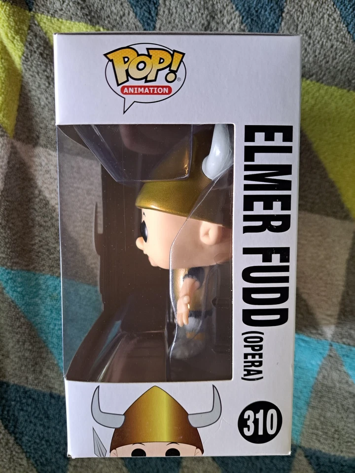 Elmer Fudd Pop 310 Opera - Looney Tunes Funko Pop! Vinilo 2017 abovedado + protector Foto 3 de 4