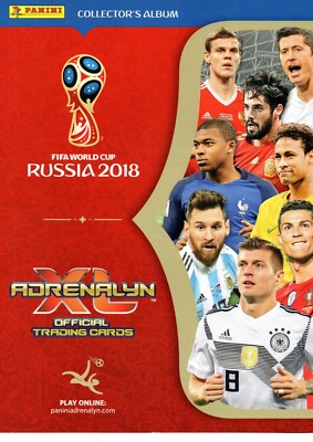 Panini Adrenalyn XL FIFA World Cup 2018 Russia card no. 250-468
