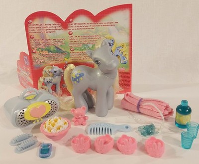 My Little Pony G3 2003 Moonlight Party w Moondancer Full Playset w card Hasbro