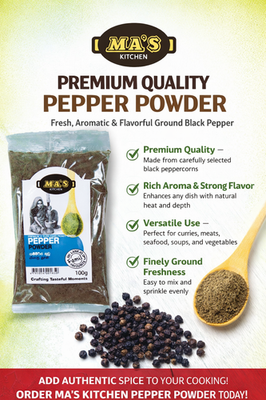 #ad #ad Pepper power MA#x27;S Kitchen premium amp; pure black powder $15.99