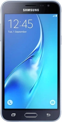 Samsung Galaxy J3 2016 Black Smartphone 8GB 5in Display EE - Image 1 of 2