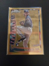 2022 Topps Chrome Sonic - 1996 Youthquake Shane Baz #YQ-11 Gold 50/50 (RC)