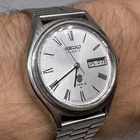 SEIKO TYPE II 0903-7030 ROMAN 1976  SUWA  VINTAGE MENS Watch QUARTZ - Read!