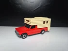 Vintage Matchbox Camper 1979 Made In England Lesney Superfast #38 Red Truck Toy