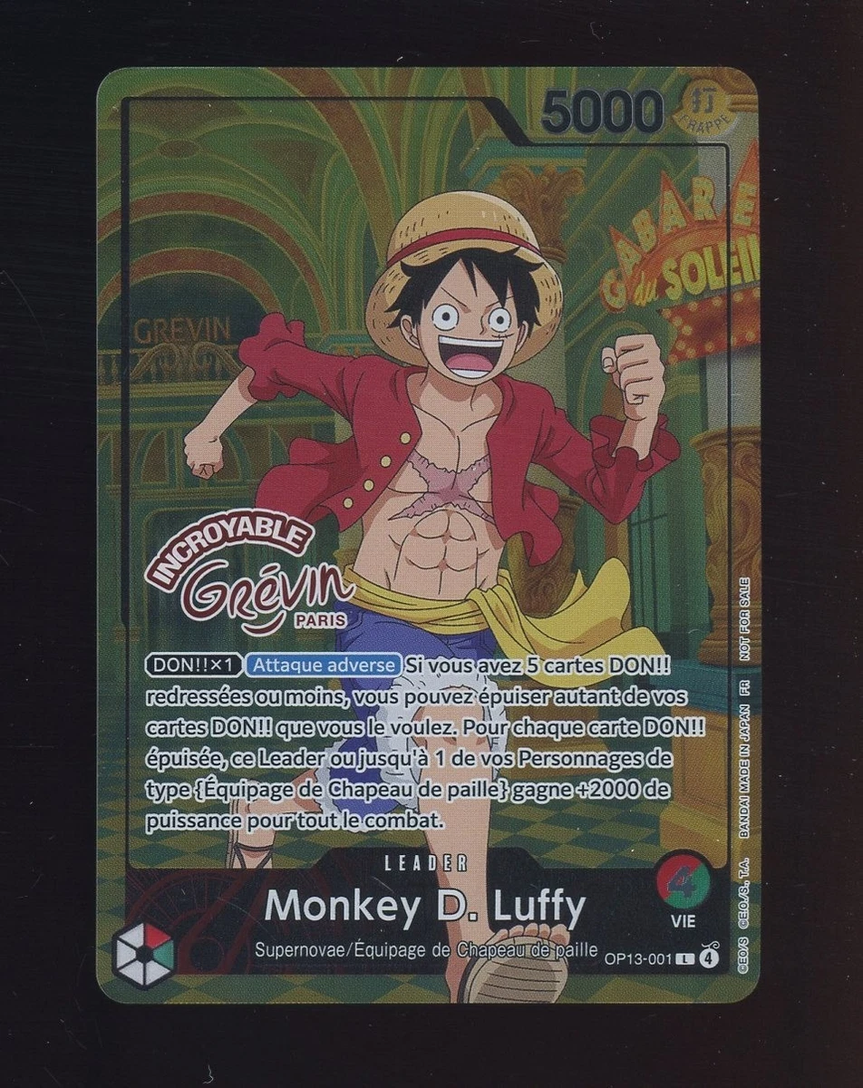 Monkey.D.Luffy-Op13-001 OP13-001 One Piece Promotion Cards for