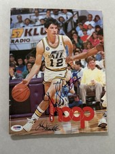 John Stockton Rookie Cards and Autographed Memorabilia Guide 38