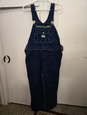 Liberty Denim Bib Overalls Mens Size Unkown Carpenter Farmer Utility Straight 