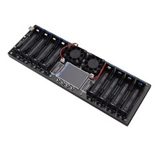 Internal Resistance Tester Fit 8pcs 18650 batteries Batteries are not included 
