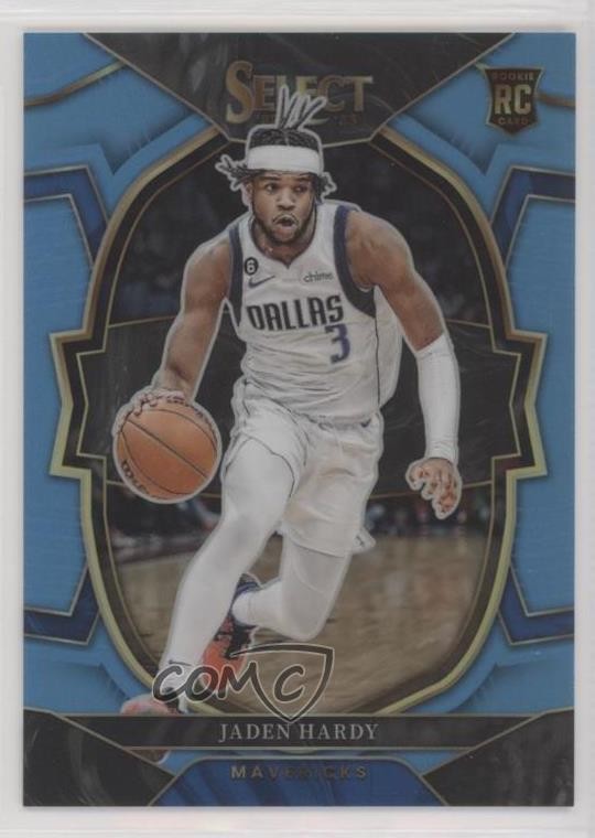2022-23 Panini Select Concourse Light Blue Prizm 143/299 Jaden Hardy #80 1my2