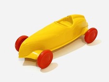 Vintage 1950s Elmar Yellow Super Jet Open Wheel Race Car 5