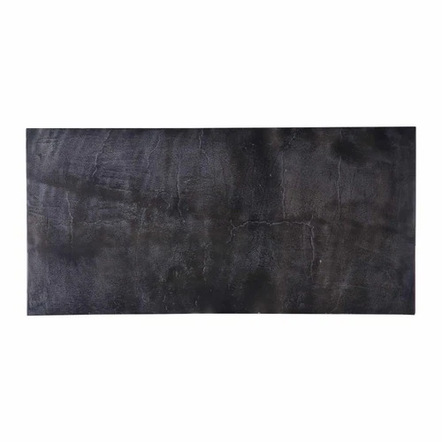 Uttermost 25051 Coreene 46-1/2"W Industrial Style Aluminum Slab - Aged Black / - Picture 4 of 4