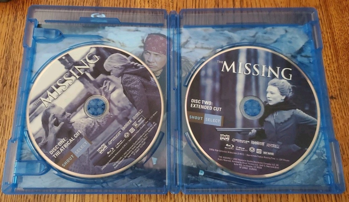 The Missing (Blu-ray, 2003) for sale online | eBay