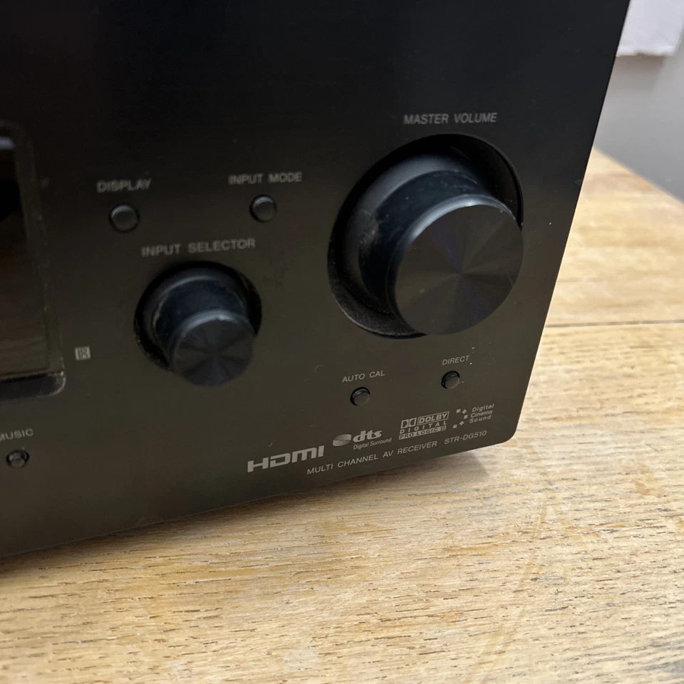 Sony STR-DG510 5.1 Channel 220 Watt Digital Cinema Stereo Receiver Amplifier 330 - Image 4 of 4