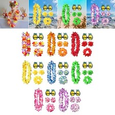 S&uuml;&szlig;es Hawaii Halskette Kost&uuml;m Set Strand Set f&uuml;r Party