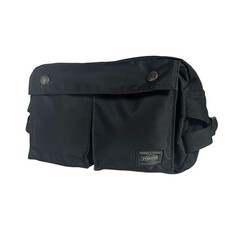 Borsa a tracolla PORTER L fine nera autentica dal Giappone