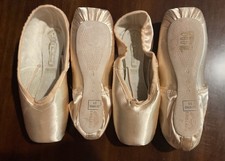 Freed 2 Pairs  New Pointe Shoes 4 X A Maker DV 2.5